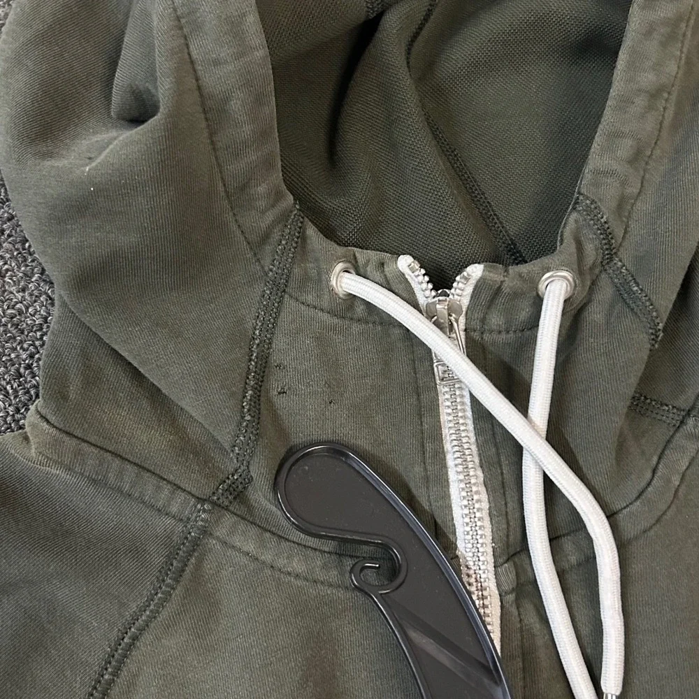 Nike Tech Fleece Full Zip Hoodie Jogger Pants Set Green Size M - Picture 8 of 9
